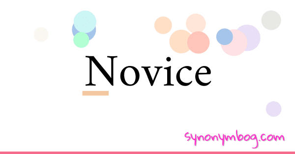 synonym-for-novice