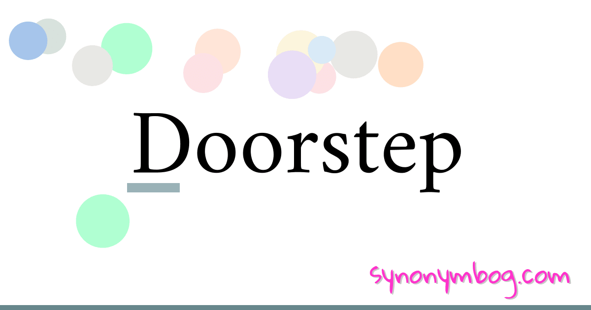 synonym-for-doorstep