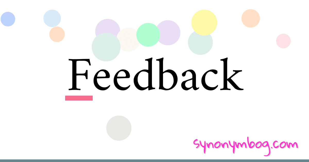 synonym-for-feedback