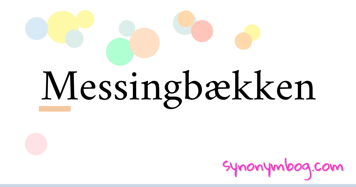 synonym-for-messingb-kken