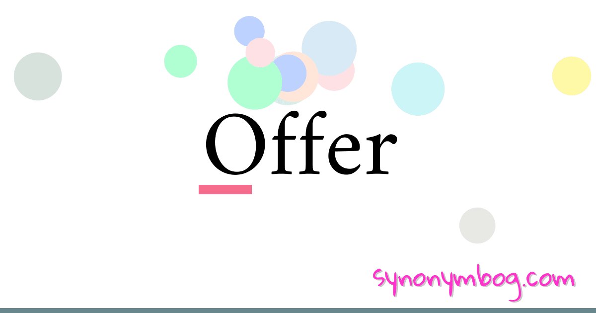 synonym-for-offer