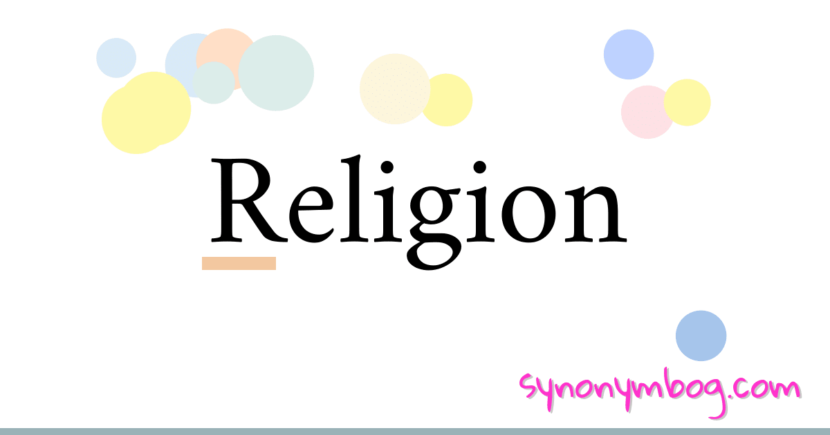 synonym-for-religion