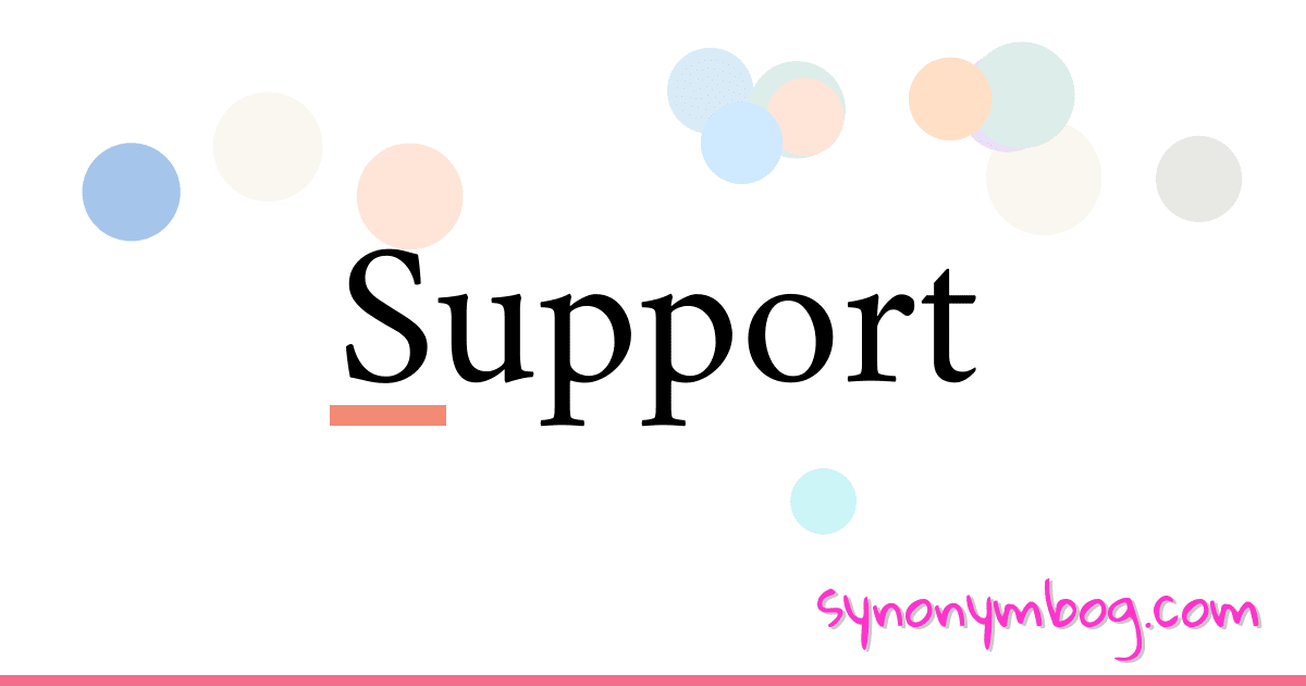 synonym-for-support